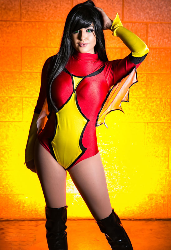Spider-Woman Bodysuit Sexy Halloween Costumes For Women 16081708